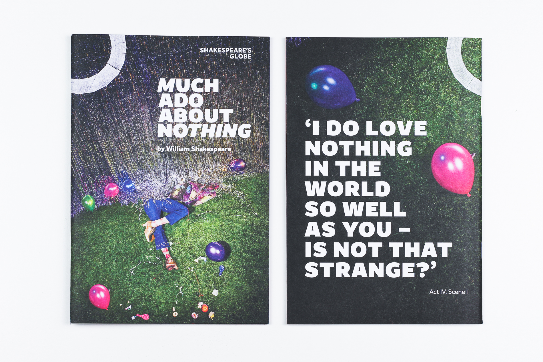 Much ado about nothing programmes using Amifer Black