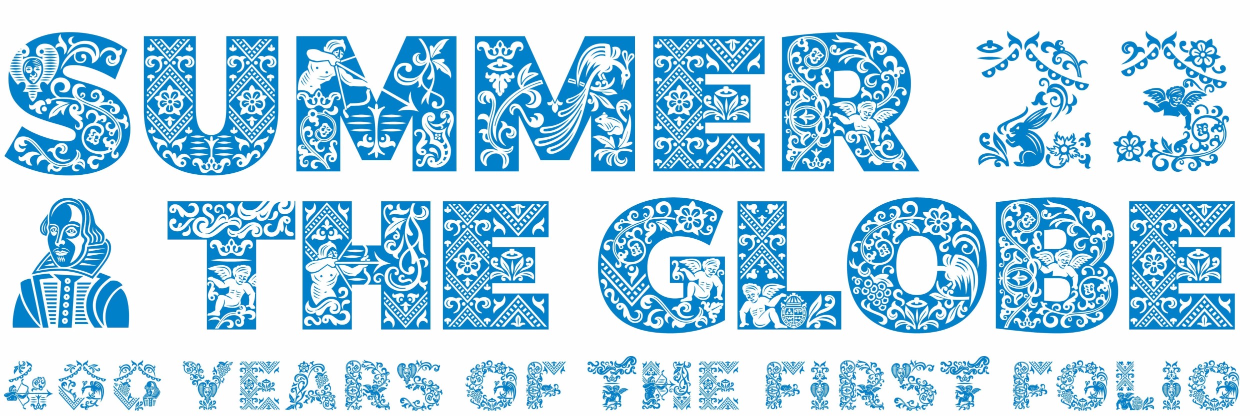 Amifer Folio custom typeface designed by Typeland for Shakespeare's Globe